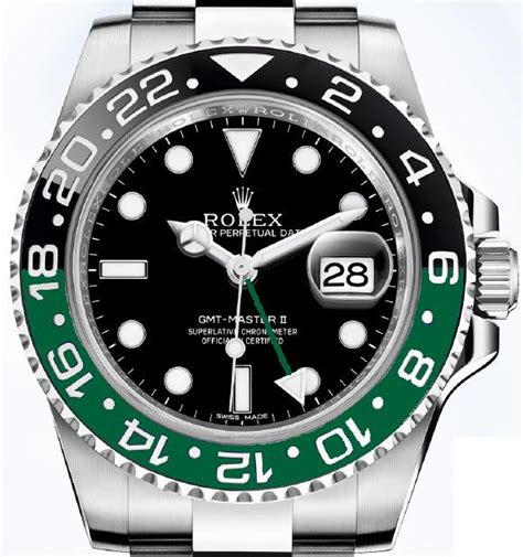 black and green rolex